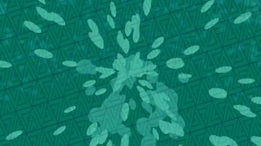 Benzersiz video giriş tasarımı projeleri için detaylı yüzey kalıbı film animasyon stili grafik girişi