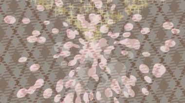 Benzersiz hareket grafikleri tasarım sanatına sahip yaratıcı film üretimi için özet bir arkaplan