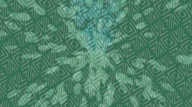 Benzersiz video giriş tasarımı projeleri için detaylı yüzey kalıbı film animasyon stili grafik girişi