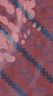 Soyut hareket desenli fütüristik video üretimi için dinamik dijital arkaplan