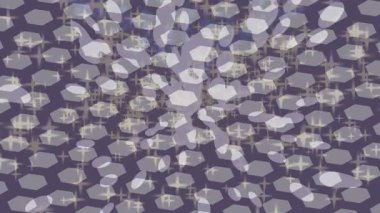 Soyut hareket desenli fütüristik video üretimi için dinamik dijital arkaplan