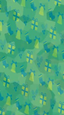 Organik desenli yüzey giriş stili video film sanatı ile soyut arkaplan tasarımı