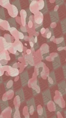 Benzersiz video giriş tasarımı projeleri için detaylı yüzey kalıbı film animasyon stili grafik girişi