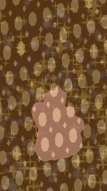 Soyut hareket desenli fütüristik video üretimi için dinamik dijital arkaplan