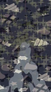 Lüks hareket tasarımı üst düzey video projeleri ve dijital sanat için zarif, pürüzsüz bir dokusu var.