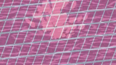 Benzersiz hareket grafikleri tasarım sanatına sahip yaratıcı film üretimi için özet bir arkaplan