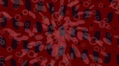 Dijital doku yüzey tasarım biçimi ile modern video animasyonu için gelişmiş hareket grafikleri