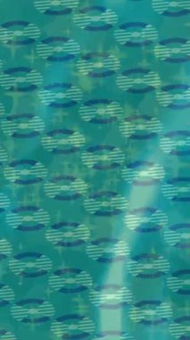 Benzersiz video giriş tasarımı projeleri için detaylı yüzey kalıbı film animasyon stili grafik girişi