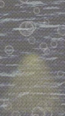 Organik desenli yüzey giriş stili video film sanatı ile soyut arkaplan tasarımı