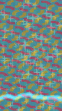 Lüks hareket projeleri için soyut tasarım stili animasyonu olan üst düzey dijital doku