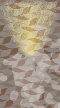 Lüks hareket projeleri için soyut tasarım stili animasyonu olan üst düzey dijital doku