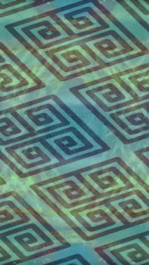 Dijital doku yüzey tasarım biçimi ile modern video animasyonu için gelişmiş hareket grafikleri