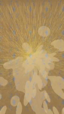 Organik desenli yüzey giriş stili video film sanatı ile soyut arkaplan tasarımı