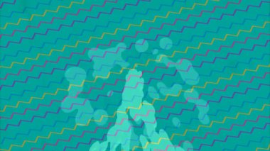 Soyut hareket desenli fütüristik video üretimi için dinamik dijital arkaplan