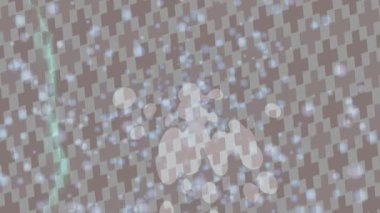 Organik desenli yüzey giriş stili video film sanatı ile soyut arkaplan tasarımı