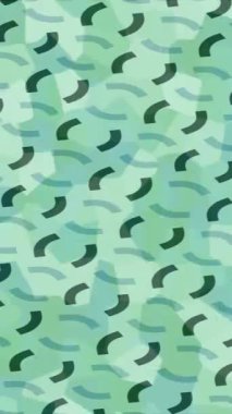 Benzersiz dijital animasyon tarzı grafikleri olan yaratıcı ortam tasarımı için yenilikçi hareket dokusu