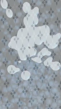 Benzersiz dijital animasyon tarzı grafikleri olan yaratıcı ortam tasarımı için yenilikçi hareket dokusu