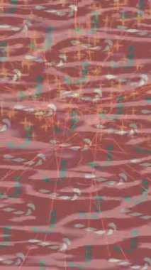 Lüks hareket projeleri için soyut tasarım stili animasyonu olan üst düzey dijital doku