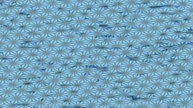 Soyut hareket desenli fütüristik video üretimi için dinamik dijital arkaplan