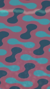 Soyut hareket desenli fütüristik video üretimi için dinamik dijital arkaplan