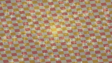 Benzersiz dijital animasyon tarzı grafikleri olan yaratıcı ortam tasarımı için yenilikçi hareket dokusu