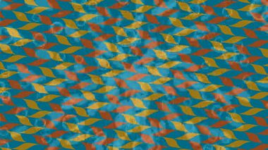 Benzersiz dijital animasyon tarzı grafikleri olan yaratıcı ortam tasarımı için yenilikçi hareket dokusu