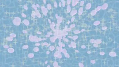 Soyut hareket desenli fütüristik video üretimi için dinamik dijital arkaplan