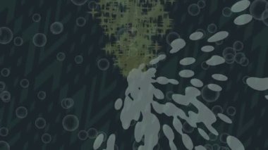 Dijital doku yüzey tasarım biçimi ile modern video animasyonu için gelişmiş hareket grafikleri