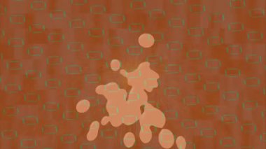 Dijital doku yüzey tasarım biçimi ile modern video animasyonu için gelişmiş hareket grafikleri