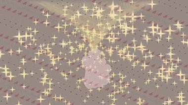 Soyut hareket desenli fütüristik video üretimi için dinamik dijital arkaplan