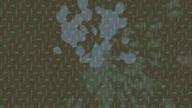 Modern medya üretimi için fütüristik dijital soyut doku sinematik tarz hareketli grafik ögesi