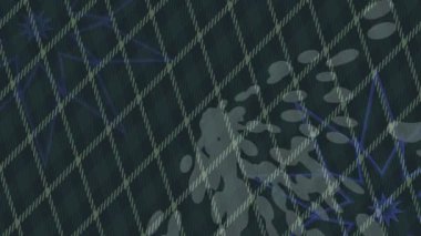 Benzersiz hareket dokusu tasarım sanatı ile profesyonel video düzenleme için modern soyut grafikler