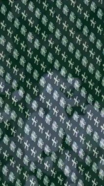 Dijital doku yüzey tasarım biçimi ile modern video animasyonu için gelişmiş hareket grafikleri