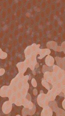 Benzersiz video giriş tasarımı projeleri için detaylı yüzey kalıbı film animasyon stili grafik girişi