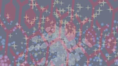 Dijital doku yüzey tasarım biçimi ile modern video animasyonu için gelişmiş hareket grafikleri