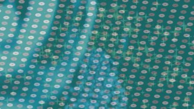 Benzersiz dijital hareket grafiklerine sahip yaratıcı sinematik projeler için yumuşak animasyon yüzeyi