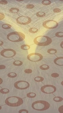 Benzersiz hareket dokusu tasarım sanatı ile profesyonel video düzenleme için modern soyut grafikler