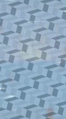 Benzersiz dijital animasyon tarzı grafikleri olan yaratıcı ortam tasarımı için yenilikçi hareket dokusu