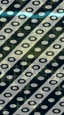 Benzersiz video giriş tasarımı projeleri için detaylı yüzey kalıbı film animasyon stili grafik girişi