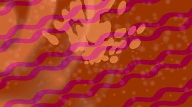 Benzersiz video giriş tasarımı projeleri için detaylı yüzey kalıbı film animasyon stili grafik girişi