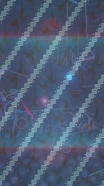 Benzersiz hareket grafikleri tasarım sanatına sahip yaratıcı film üretimi için özet bir arkaplan