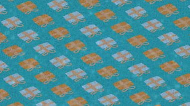 Benzersiz video giriş tasarımı projeleri için detaylı yüzey kalıbı film animasyon stili grafik girişi