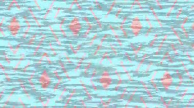 Dijital doku yüzey tasarım biçimi ile modern video animasyonu için gelişmiş hareket grafikleri