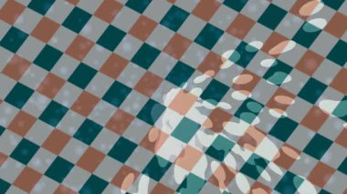 Soyut hareket desenli fütüristik video üretimi için dinamik dijital arkaplan