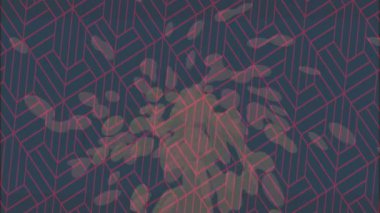 Lüks hareket projeleri için soyut tasarım stili animasyonu olan üst düzey dijital doku