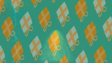 Soyut hareket desenli fütüristik video üretimi için dinamik dijital arkaplan