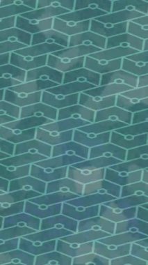 Benzersiz video giriş tasarımı projeleri için detaylı yüzey kalıbı film animasyon stili grafik girişi