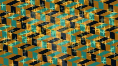 Benzersiz video giriş tasarımı projeleri için detaylı yüzey kalıbı film animasyon stili grafik girişi