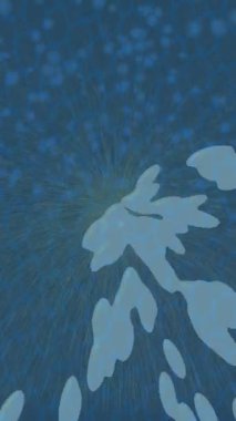 Benzersiz dijital animasyon tarzı grafikleri olan yaratıcı ortam tasarımı için yenilikçi hareket dokusu