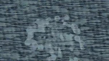 Benzersiz hareket grafikleri tasarım sanatına sahip yaratıcı film üretimi için özet bir arkaplan